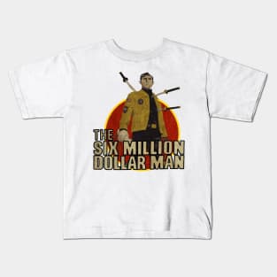 The Six Milion Dollar Man - (Samurai) Kids T-Shirt